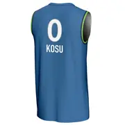 Men's Anastasiia Kosu #0 Replica Blue Minnesota Lynx Lightweight