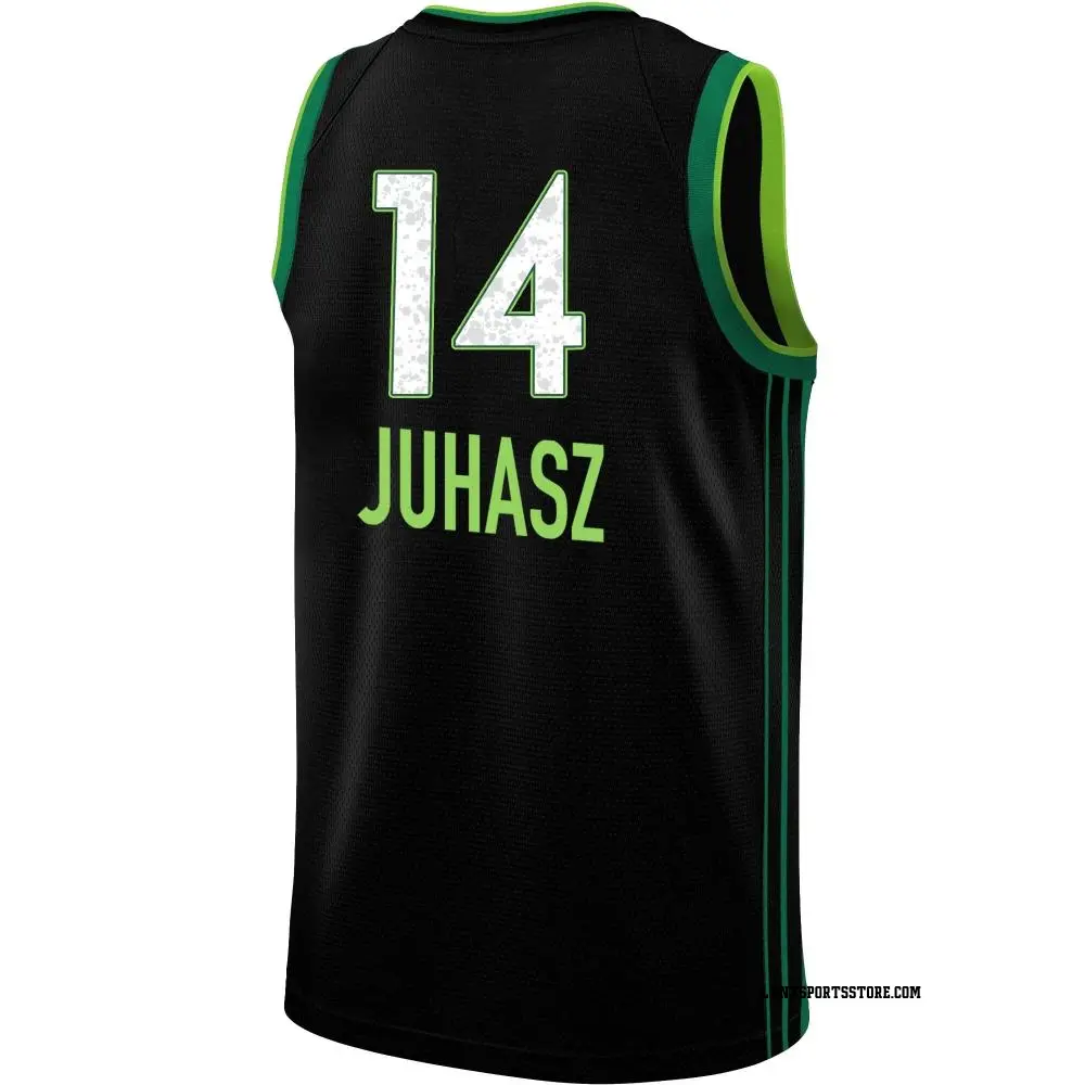 Men's Dorka Juhasz #14 Rebel Edition Victory Black Minnesota Lynx