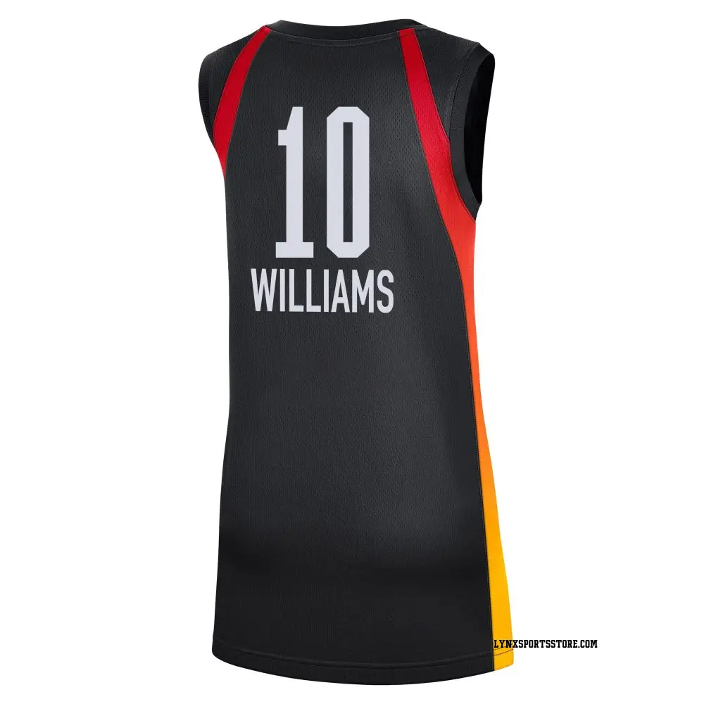 Women's Courtney Williams #10 Explorer Edition Victory Black
