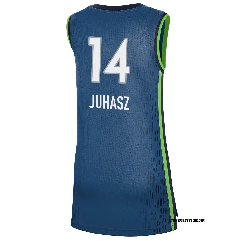 Women's Dorka Juhasz #14 Explorer Edition Victory Blue Minnesota