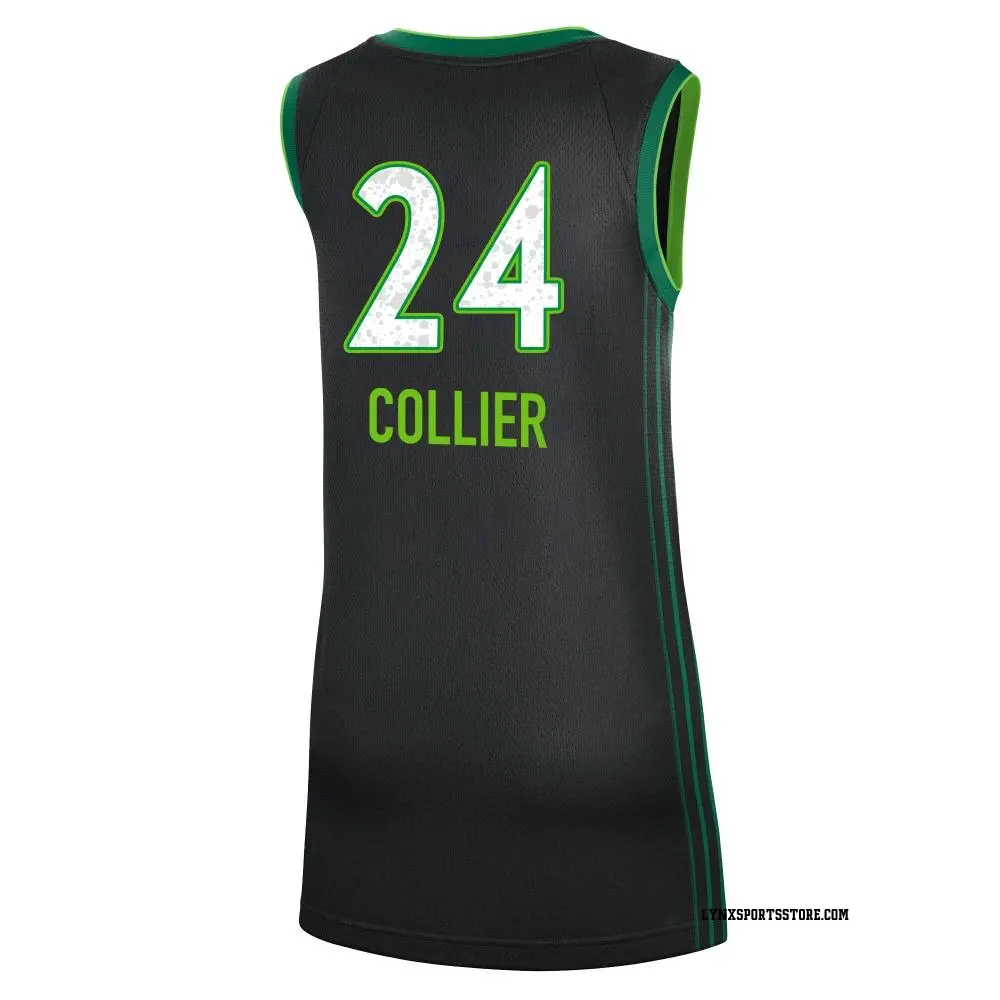 Women's Napheesa Collier #24 Rebel Edition Victory Black