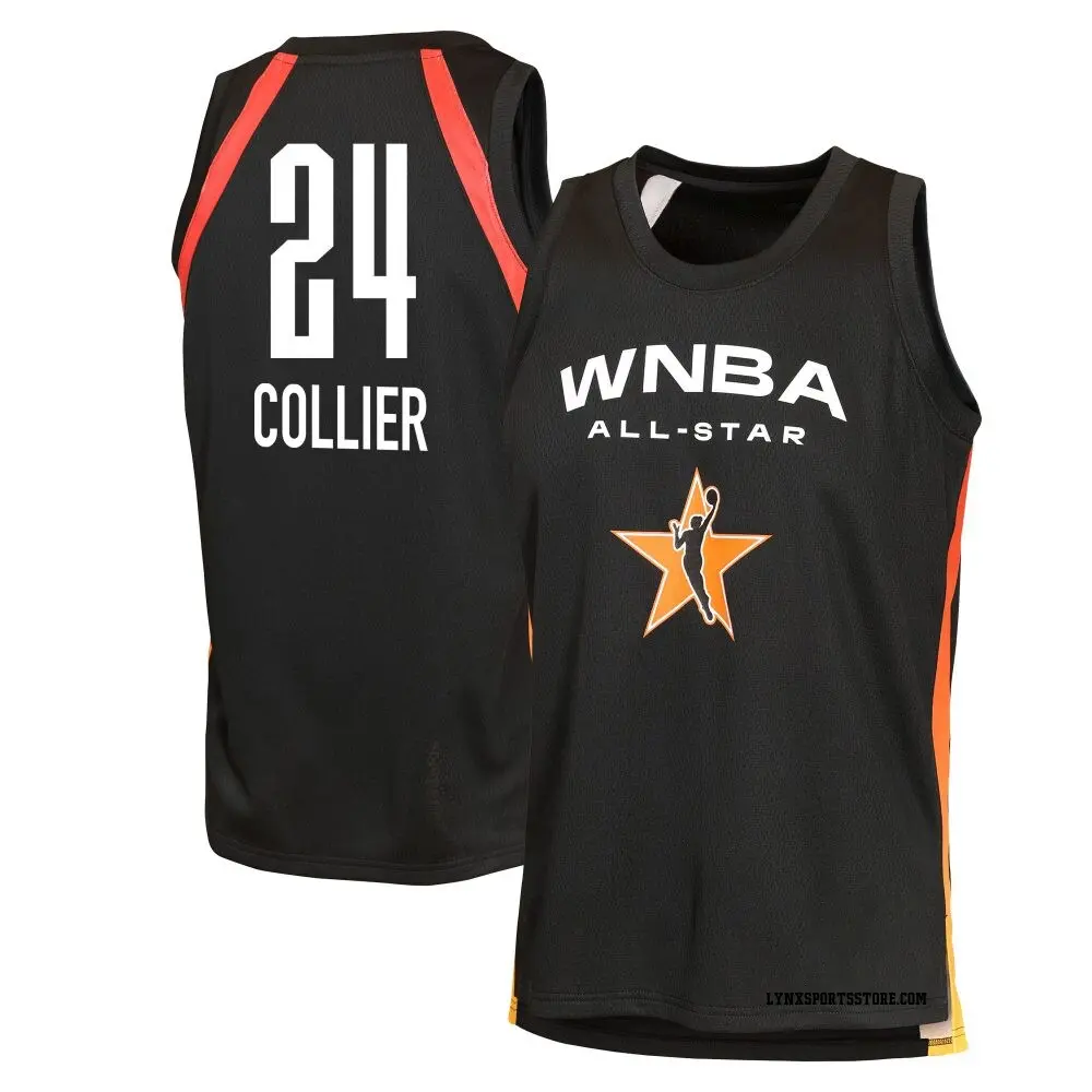 Women's Napheesa Collier #24 Rebel Edition Victory Black